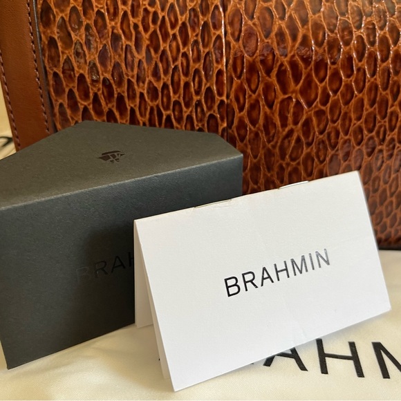 Brahmin Alonna Nutmeg Janeway crossbody bag - Picture 10 of 11